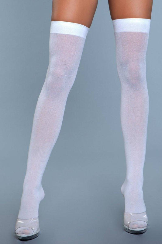 1932 Opaque Nylon Thigh Highs Eye Candy Sensation