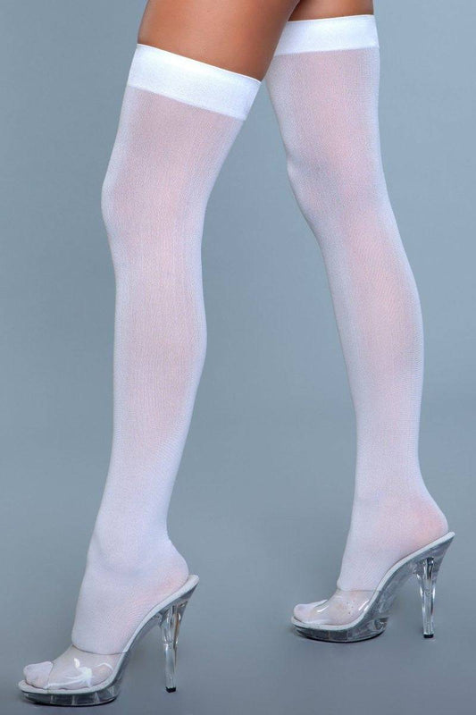 1932 Opaque Nylon Thigh Highs Eye Candy Sensation