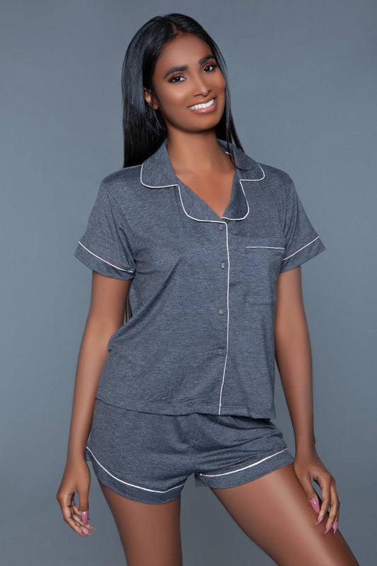 2027 Riley PJ Set 2pc Eye Candy Sensation