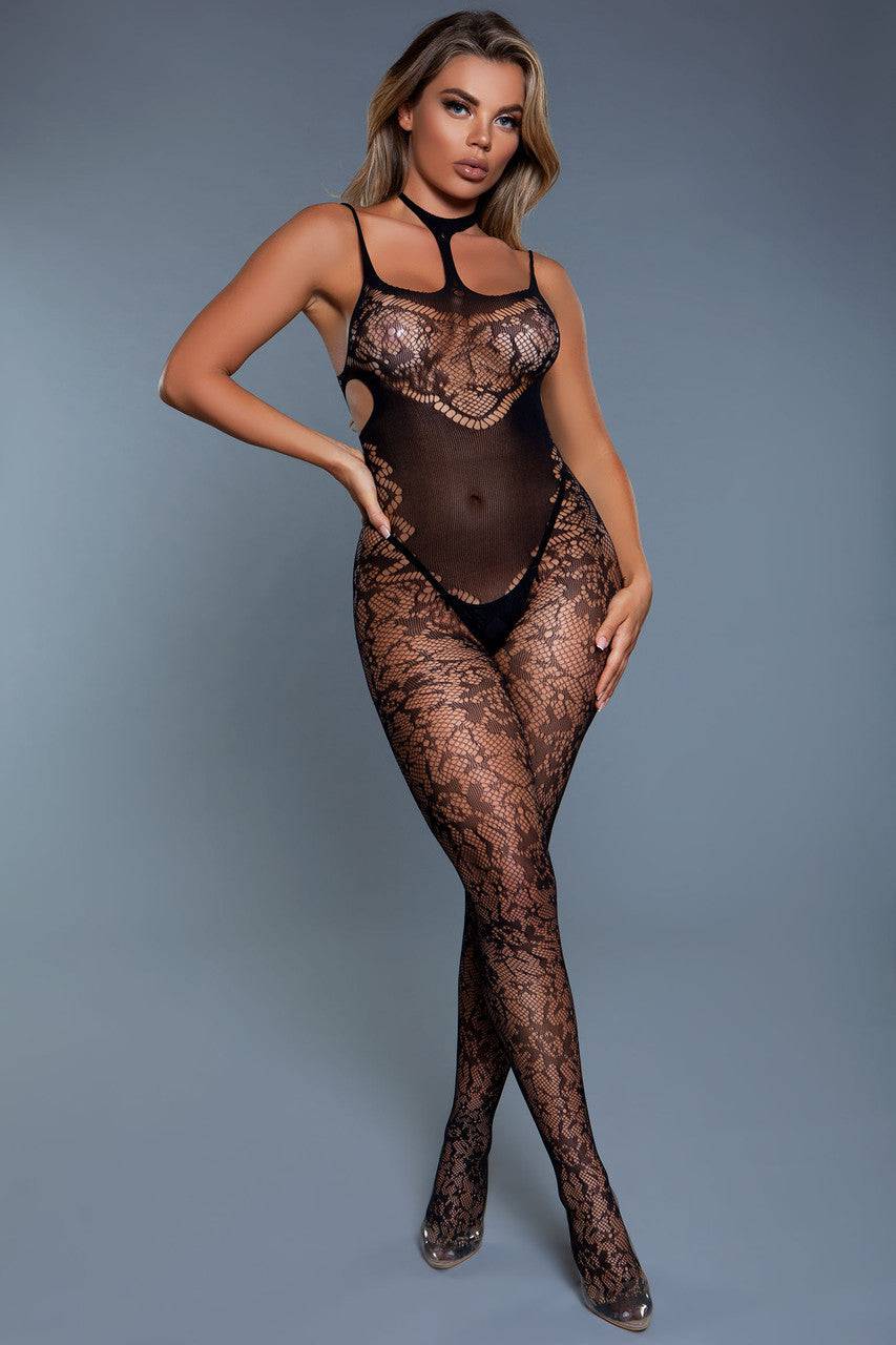 2055 Midnight Desire Bodystocking BeWicked