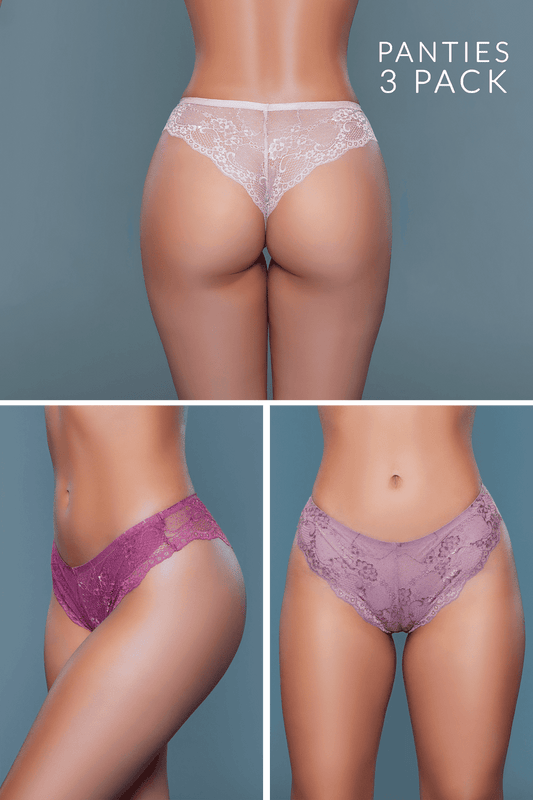 2209 Hadlee Tanga 3 Pack Eye Candy Sensation