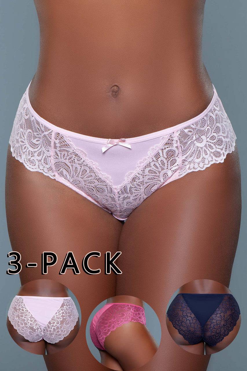 2214 Tracy Brief 3 Pack Eye Candy Sensation