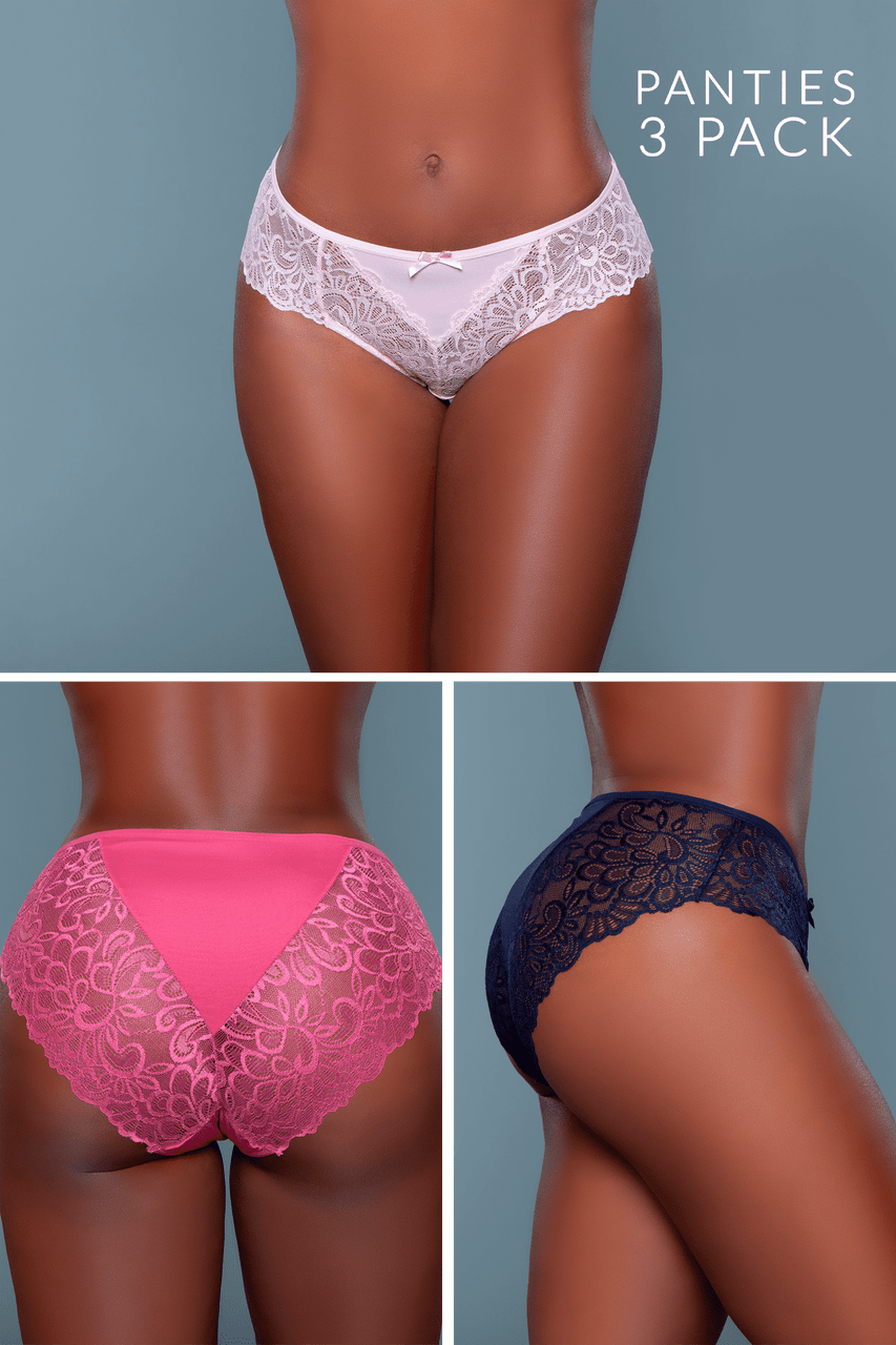 2214 Tracy Brief 3 Pack Eye Candy Sensation