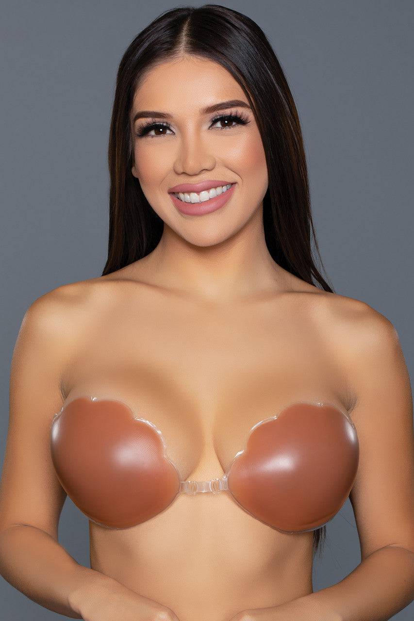 2317 Scalloped Edge Silicone Bra Eye Candy Sensation