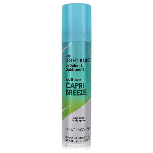 Designer Imposters Capri Breeze Body Spray By Parfums De Coeur Parfums De Coeur