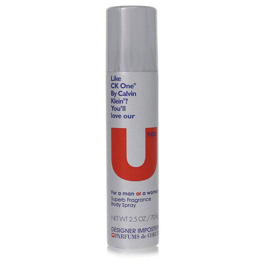 Designer Imposters U You Deodorant Body Spray (Unisex) By Parfums De Coeur Parfums De Coeur