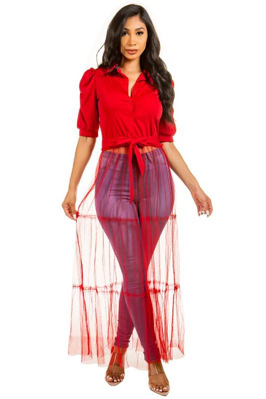 SEXY FASHION TOP By Claude
