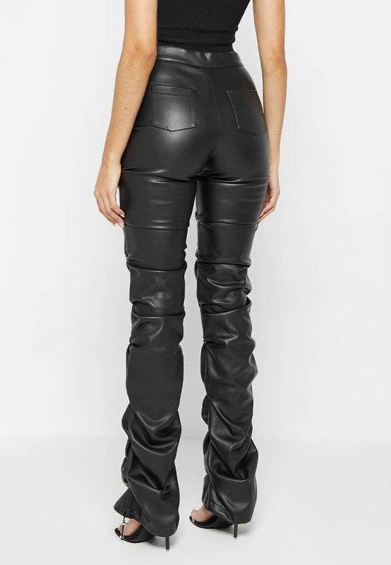 SEXY PU LEATHER PANTS - Eye Candy Sensation