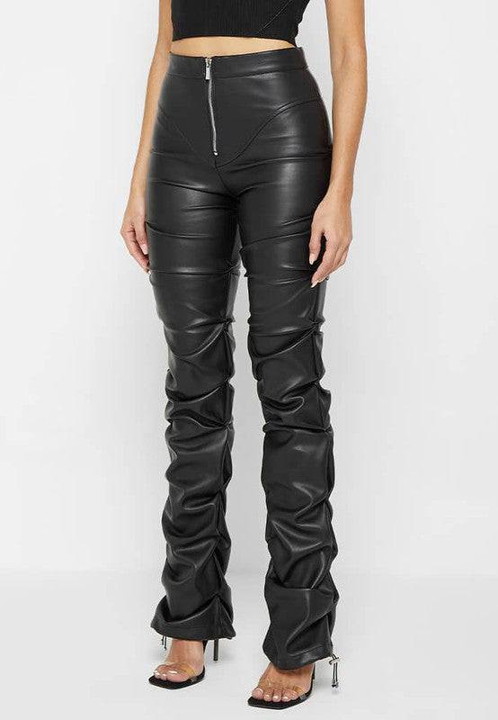 SEXY PU LEATHER PANTS - Eye Candy Sensation