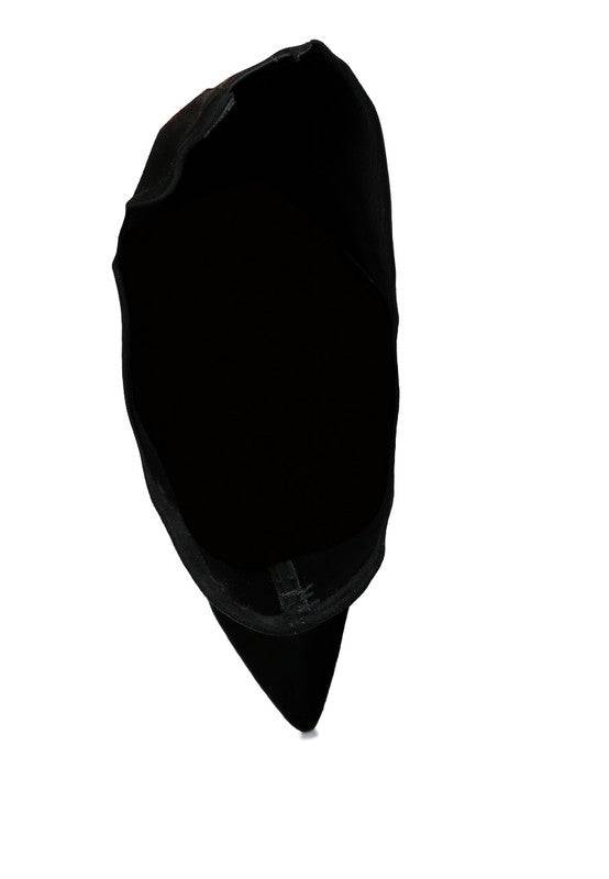 Atelier Stretch Faux Suede Stiletto Long Boots Rag Company