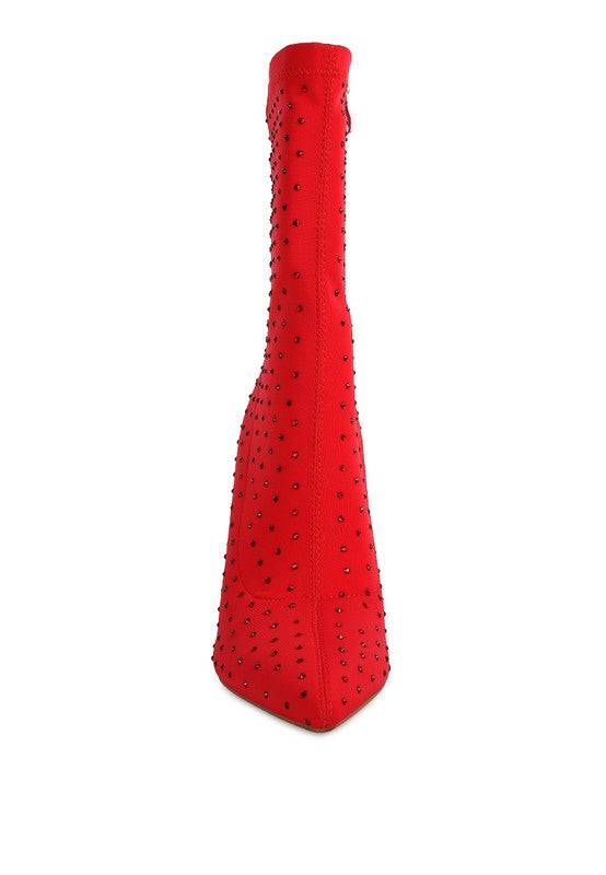 Cheugy High Top Knitted Ankle Boot Rag Company