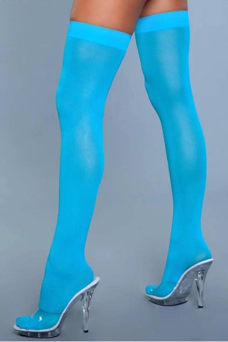 1932 Opaque Nylon Thigh Highs Eye Candy Sensation
