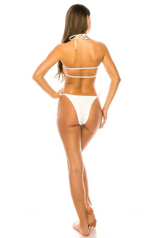 BANDEAU HALTER TOP TWO PIECE BIKINI Mermaid Swimwear