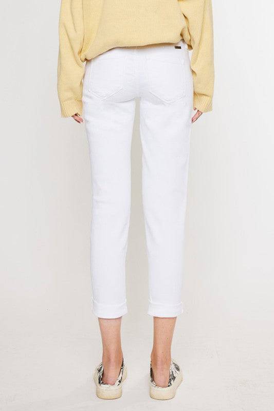 Mid Rise Girlfriend Fit Jeans Kan Can USA