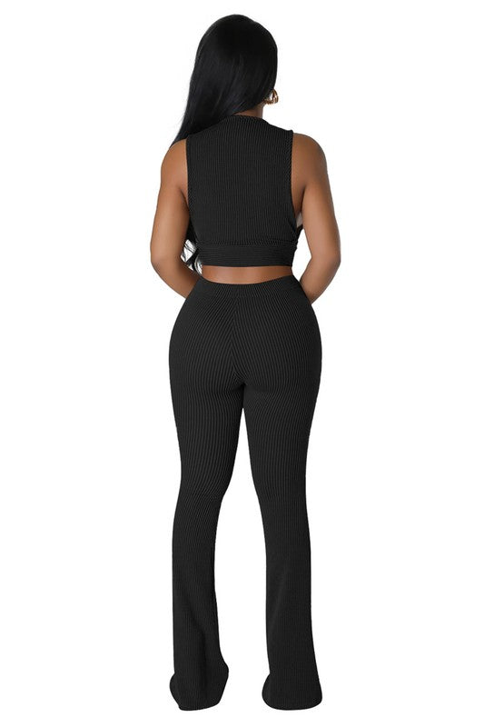 FASHION WOMEN TWO PIECE PANTS SET - Eye Candy Sensation