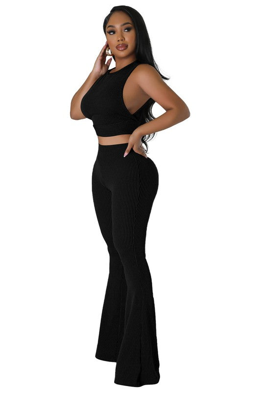 FASHION WOMEN TWO PIECE PANTS SET - Eye Candy Sensation