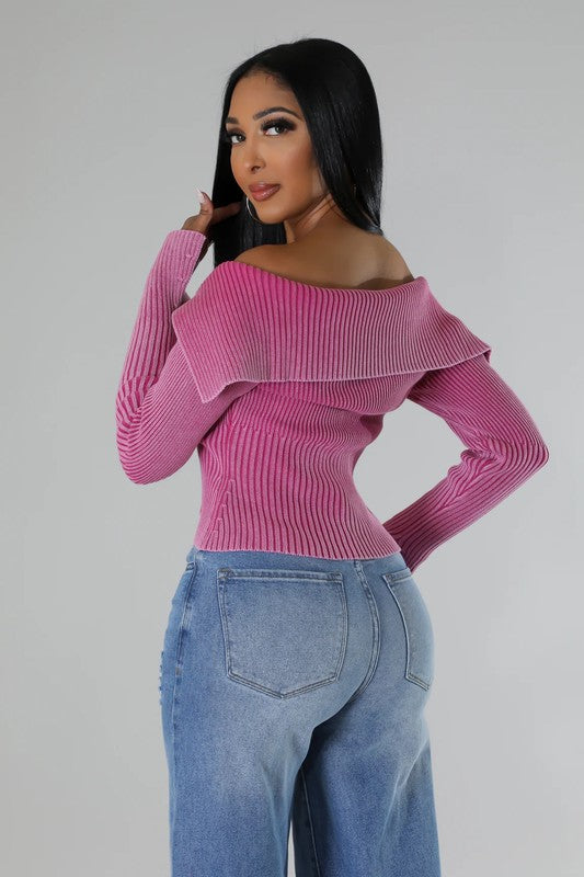 WOMEN FASHION KNITWEAR TOP - Eye Candy Sensation