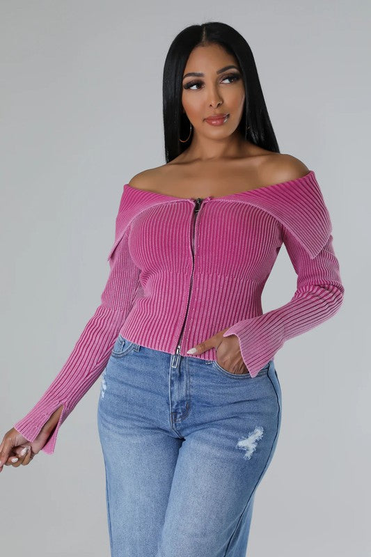 WOMEN FASHION KNITWEAR TOP - Eye Candy Sensation