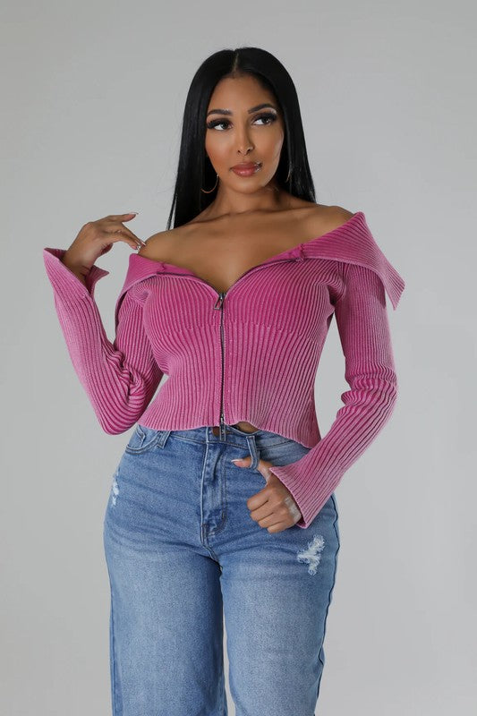 WOMEN FASHION KNITWEAR TOP - Eye Candy Sensation