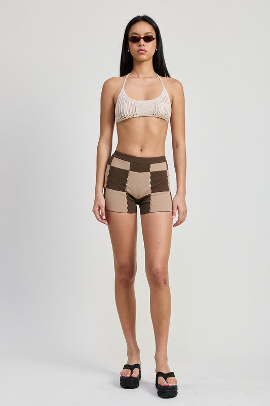CROCHECET OPEN BACK BRALETTE - Eye Candy Sensation Apparel & Accessories