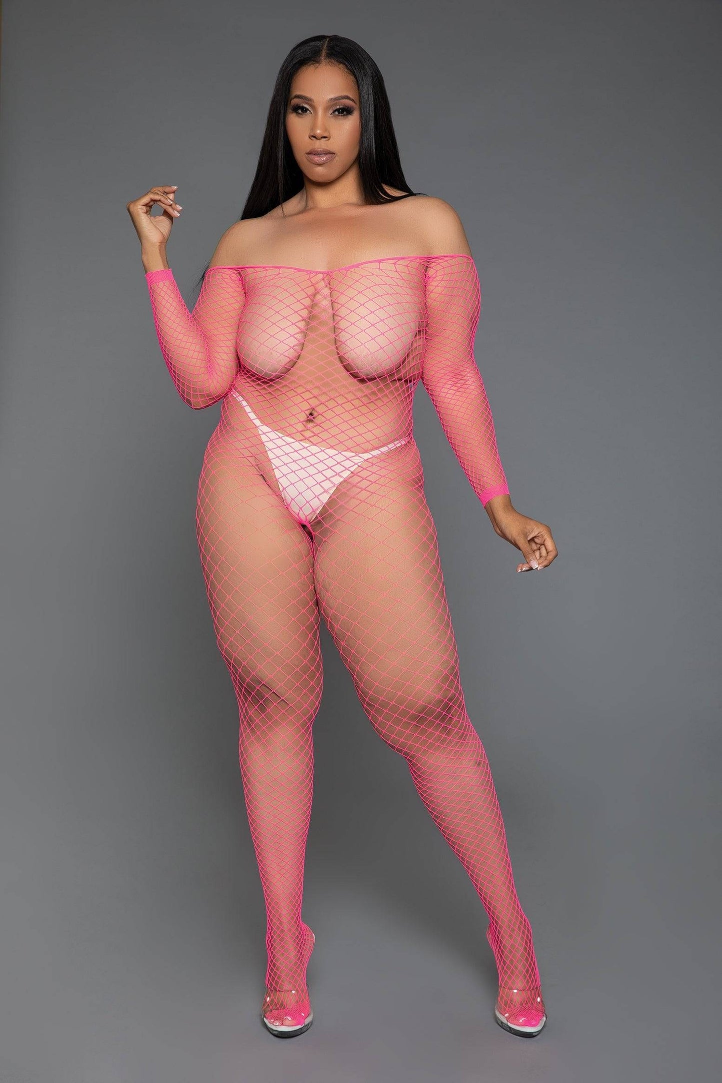 2359 Catch Me Bodystocking BeWicked