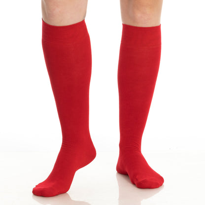 Women’s Bamboo Knee-High Socks 4-Pack – Soft & Breathable