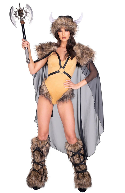 5042 - 3pc Medieval Viking Costume Eye Candy Sensation