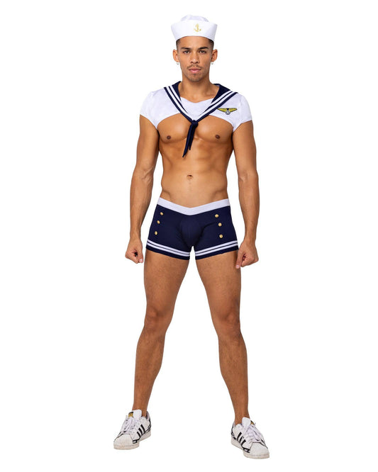 6179 - 3PC Men���s Sailor Stud - Eye Candy Sensation