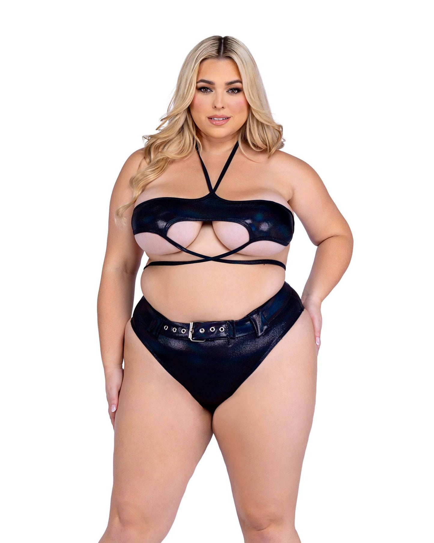 6544 - Shimmer High-Waisted Shorts Roma Costume, Inc.