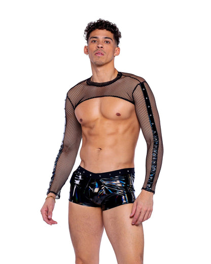 6513 - Vinyl with Iridescent Pint Shorts Roma Costume, Inc.