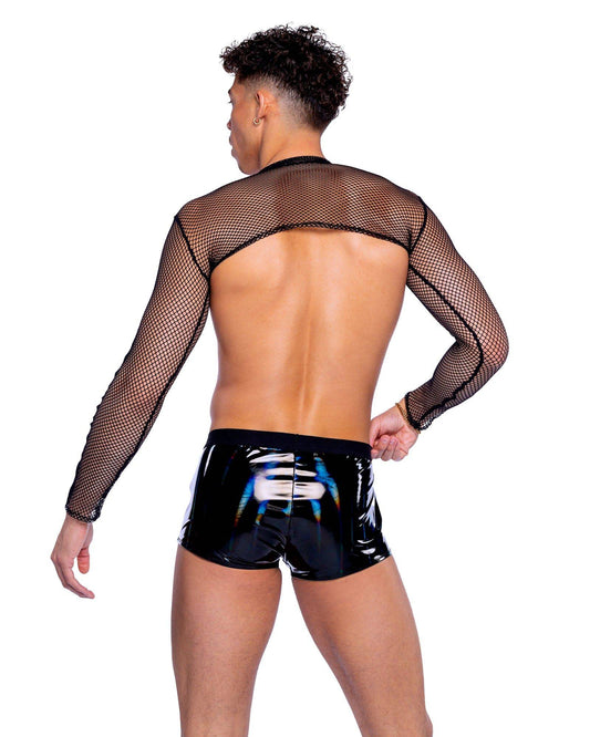 6513 - Vinyl with Iridescent Pint Shorts Roma Costume, Inc.