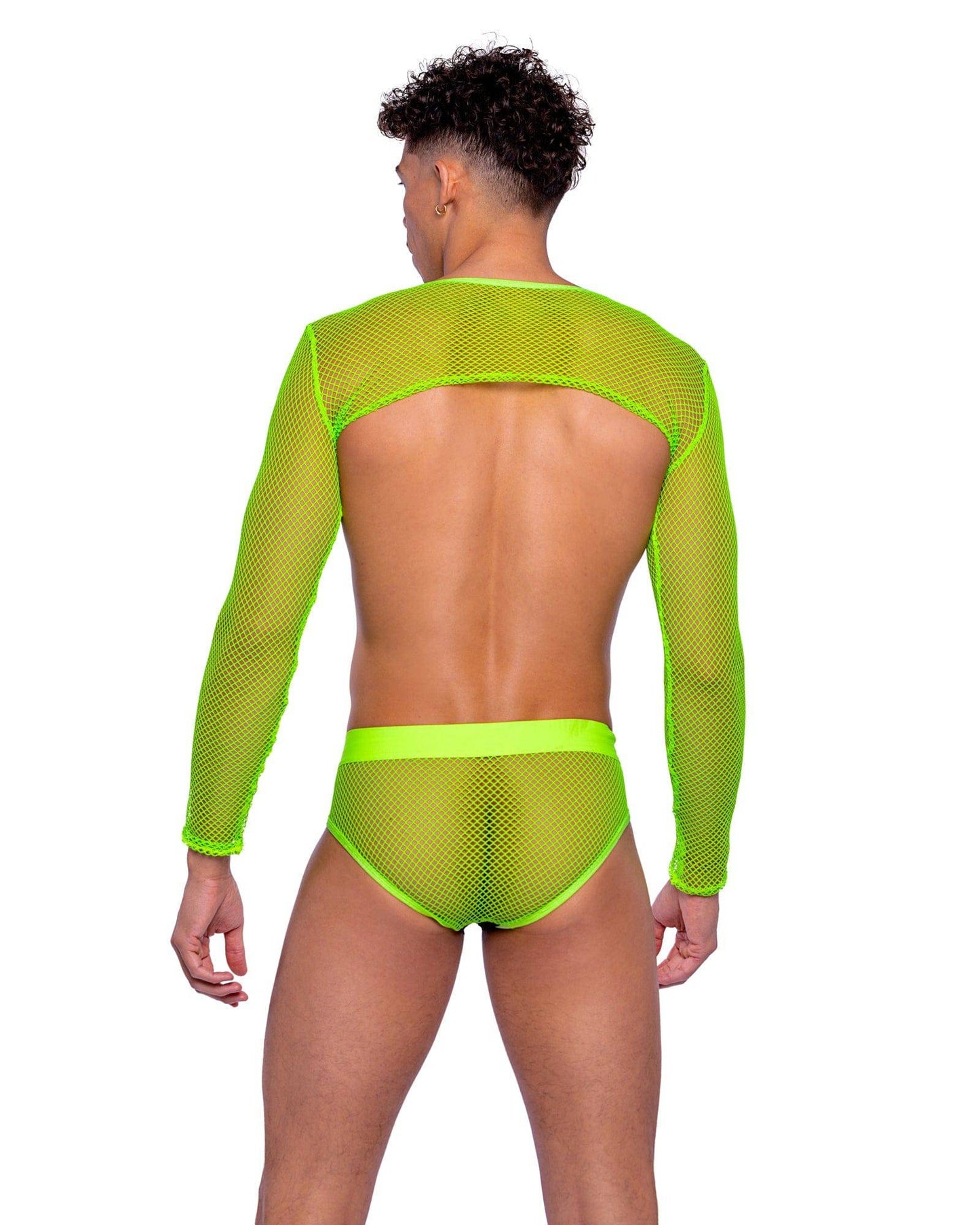 6540 - Reflective & Fishnet Briefs Roma Costume, Inc.