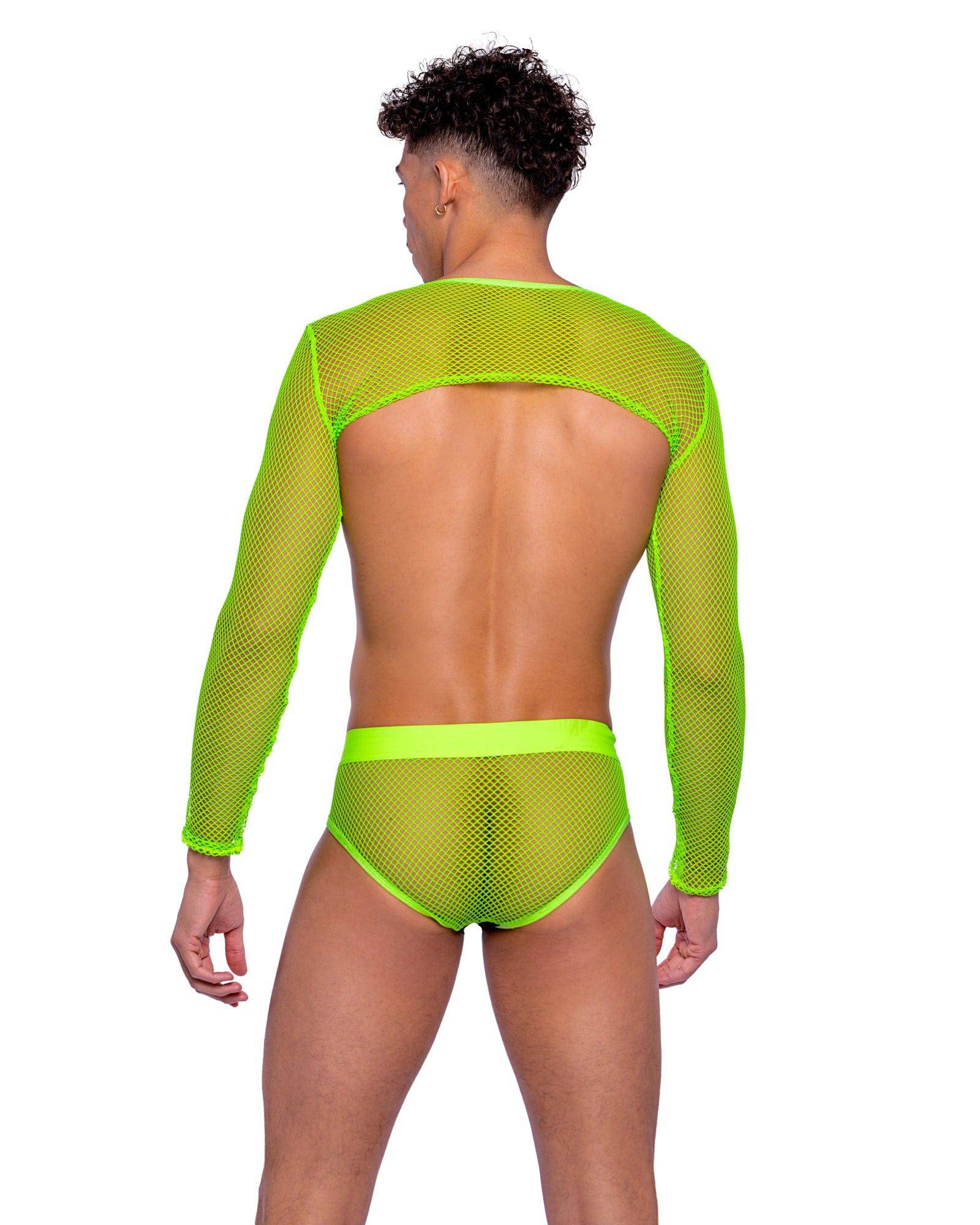 6540 - Reflective & Fishnet Briefs Roma Costume, Inc.
