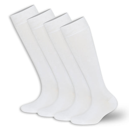 Women’s Bamboo Knee-High Socks 4-Pack – Soft & Breathable