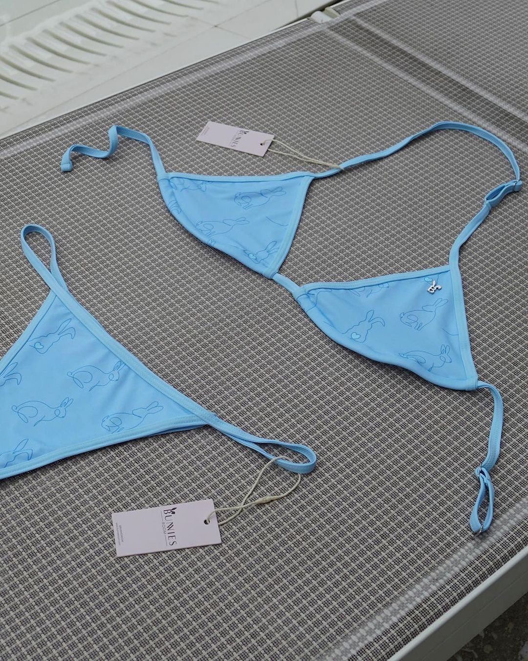 SANTORINI BIKINI IN CREAM