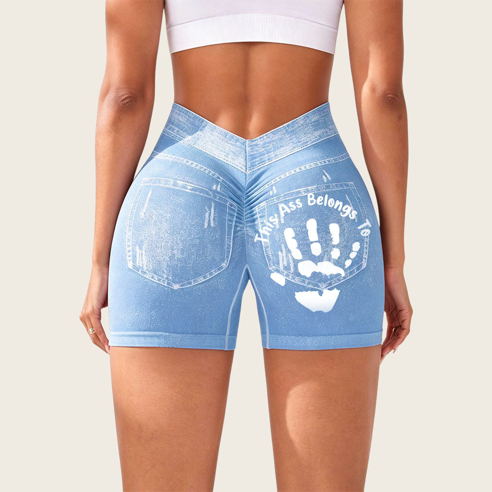 Cowboy Seamless Fitness Cycling Shorts