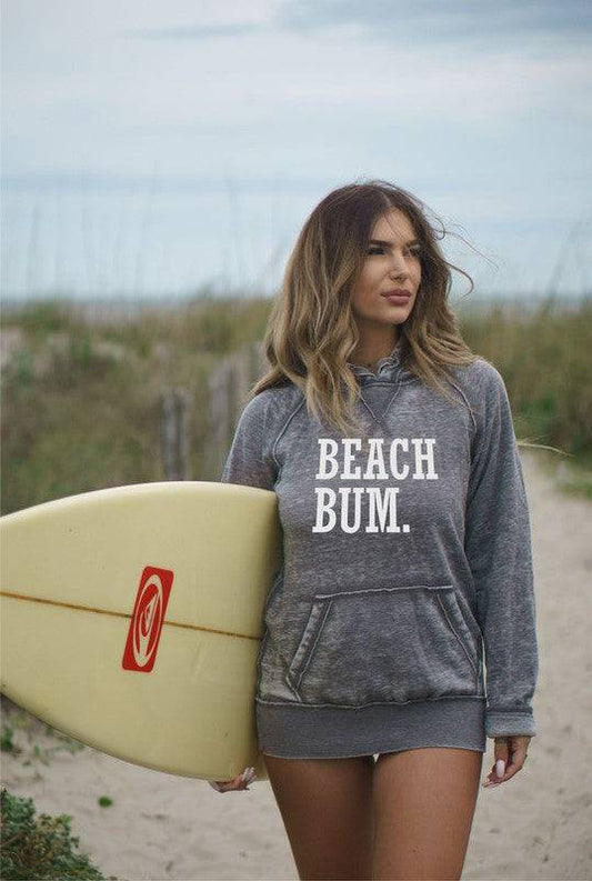 Beach Bum Vintage hoodie Ocean and 7th