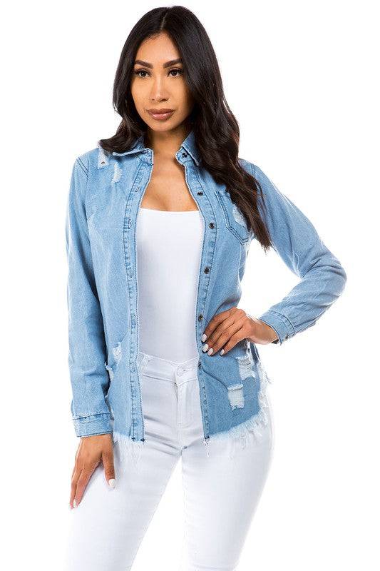 DENIM JACKET Eye Candy Sensation