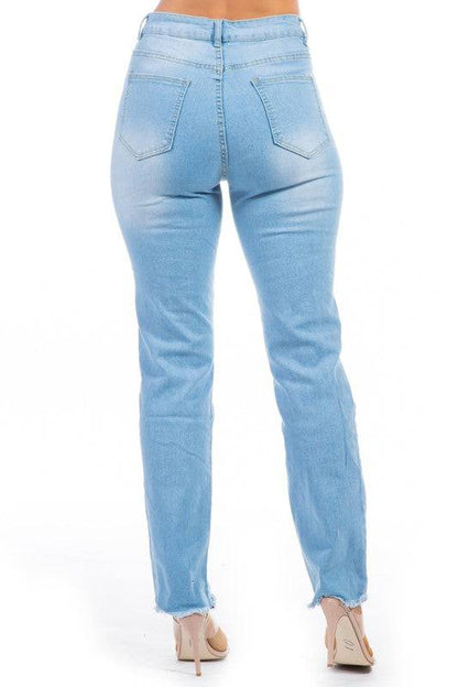 DENIM JEANS MULTI CUT Eye Candy Sensation
