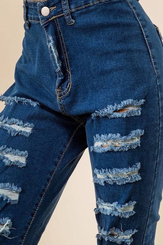 DENIM JEANS MULTI CUT Eye Candy Sensation