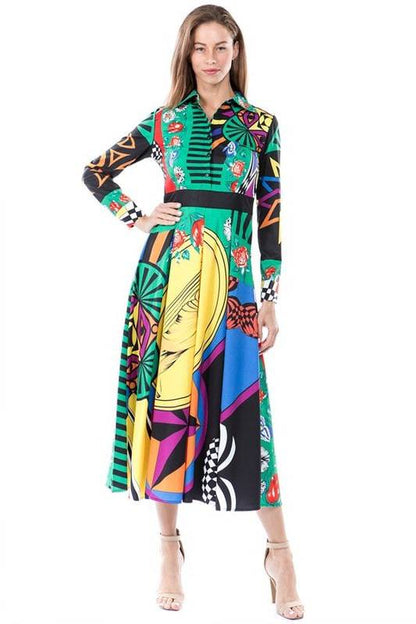FLOWER MAXI DRESS Eye Candy Sensation