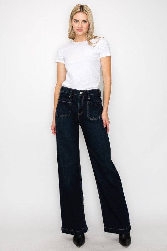 HIGH RISE MODERN WIDE JEANS Eye Candy Sensation