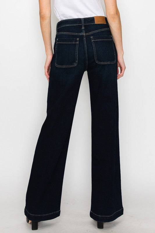 HIGH RISE MODERN WIDE JEANS Eye Candy Sensation