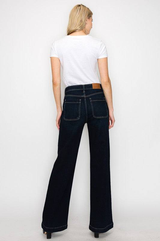 HIGH RISE MODERN WIDE JEANS Eye Candy Sensation
