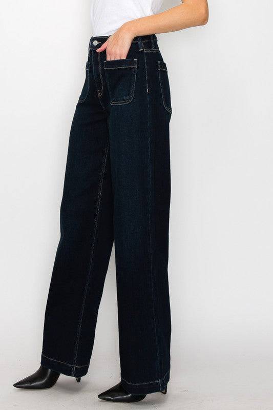 HIGH RISE MODERN WIDE JEANS Eye Candy Sensation