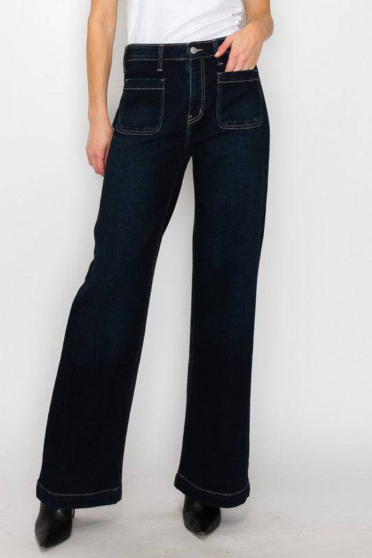 HIGH RISE MODERN WIDE JEANS Eye Candy Sensation