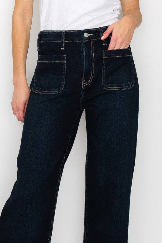 HIGH RISE MODERN WIDE JEANS Eye Candy Sensation