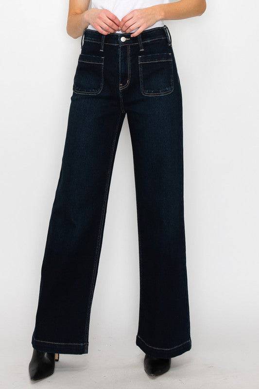 HIGH RISE MODERN WIDE JEANS Eye Candy Sensation