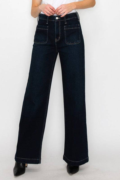 HIGH RISE MODERN WIDE JEANS Eye Candy Sensation