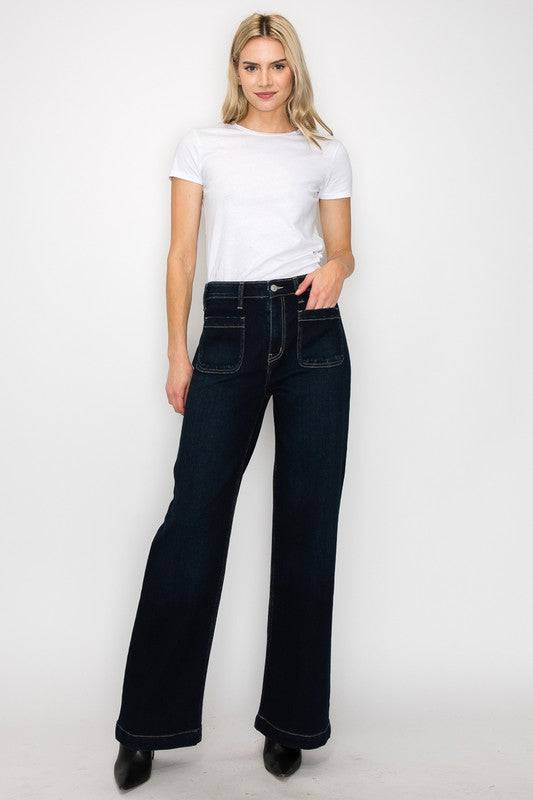 HIGH RISE MODERN WIDE JEANS Eye Candy Sensation